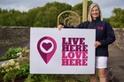 Ambassador Helen Boyd at Randalstown Viaduct