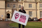 Ambassador Karen Douglas at Bangor Castle