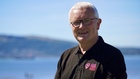 Ambassador Martin McRandall at his "Spot", Seapark Beach